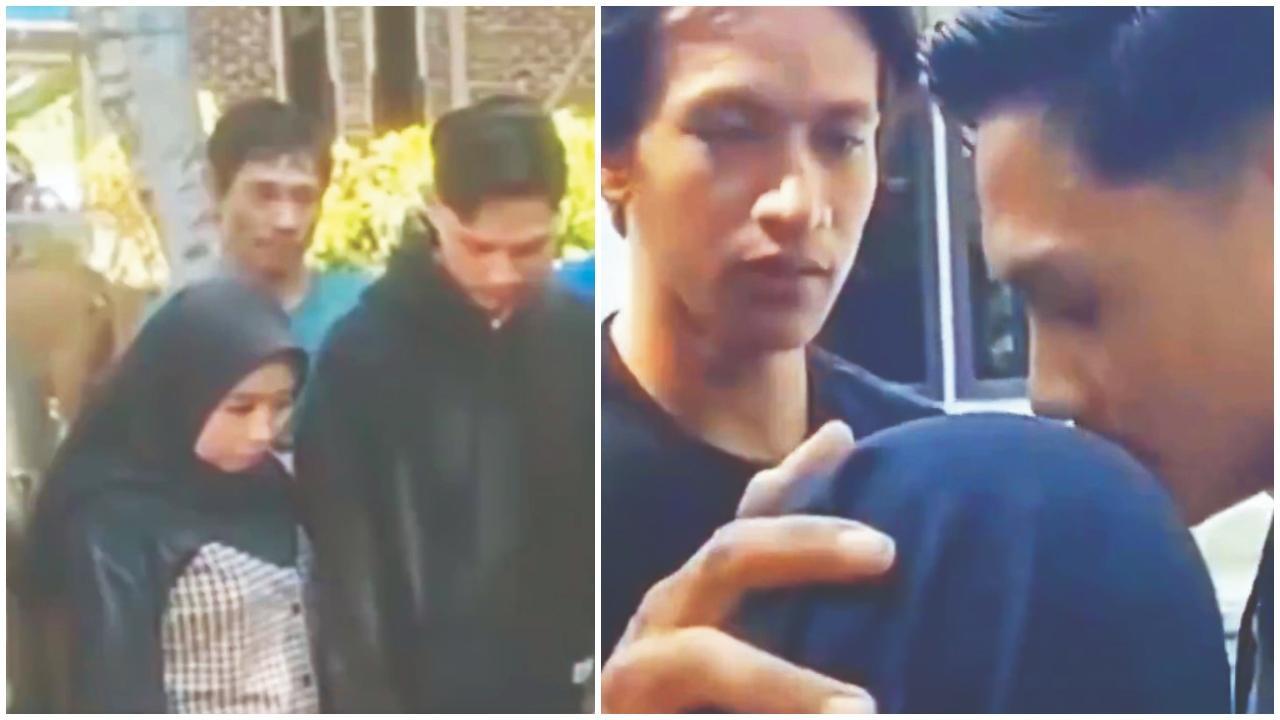 વાયરલ વીડિયોમાંથી સ્ક્રીન શૉટ