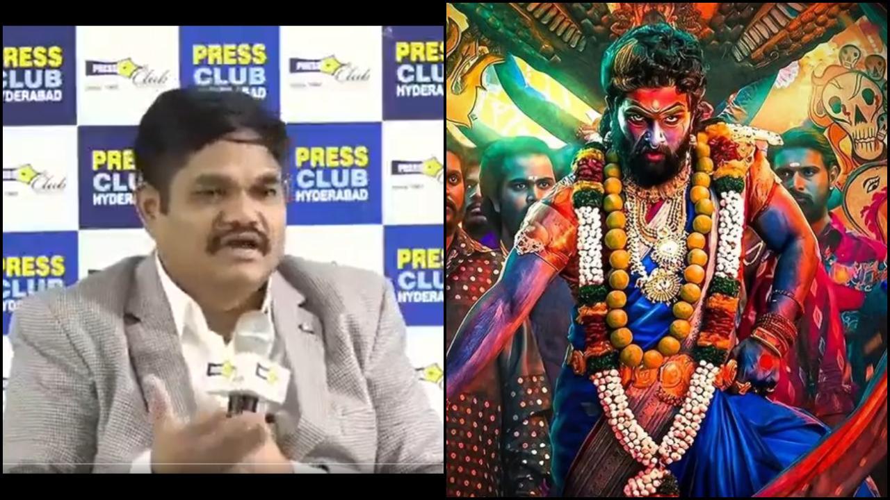 ભૂતપૂર્વ એસીપી વિષ્ણુ મૂર્તિ અને અલ્લુ અર્જુન પુષ્પા 2માં