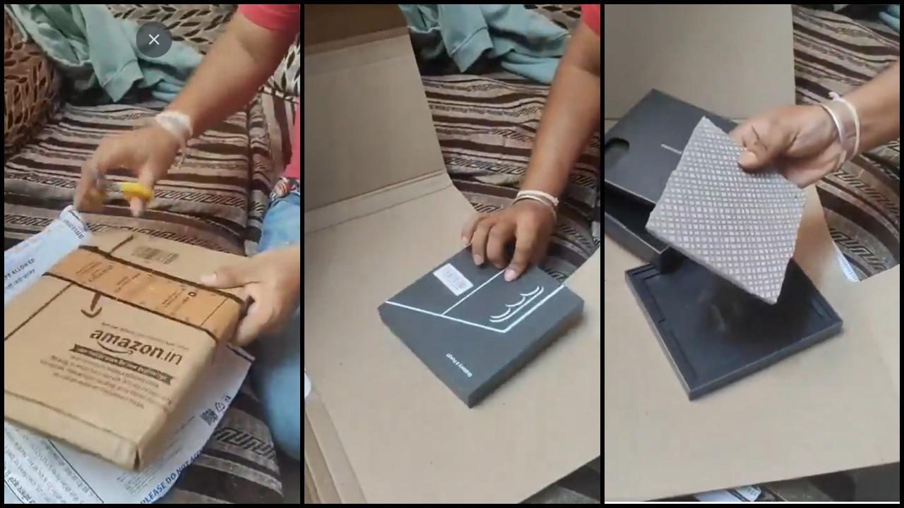 વાયરલ વીડિયોનો સ્ક્રીનગ્રૅબ (તસવીર સૌજન્ય: સોશિયલ મીડિયા)