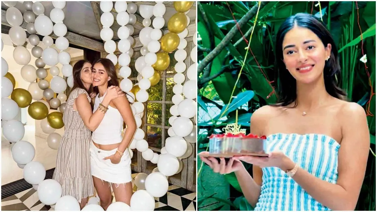 અનન્યા પાંડેએ બે-બે કેક કટ કરીને ફોટોગ્રાફર્સ-ફૅન્સ સાથે ઊજવી સત્યાવીસમી વર્ષગાંઠ