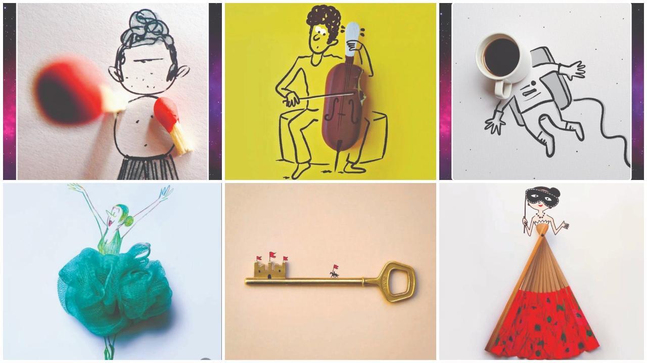 આર્ટિસ્ટિક ઇલસ્ટ્રેશન