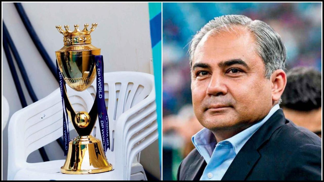 આશિયા કપની ટ્રૉફી અને મોહસીન નકવી