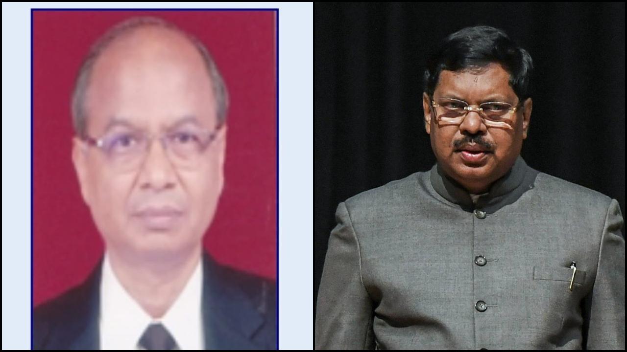 વકીલ રાકેશ કિશોર અને ચીફ જસ્ટિસ ઑફ ઈન્ડિયા (CJI) બી.આર. ગવઈ (તસવીર: X)