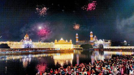 અમ્રિતસરમાં દિવાળીની ઉજવણી