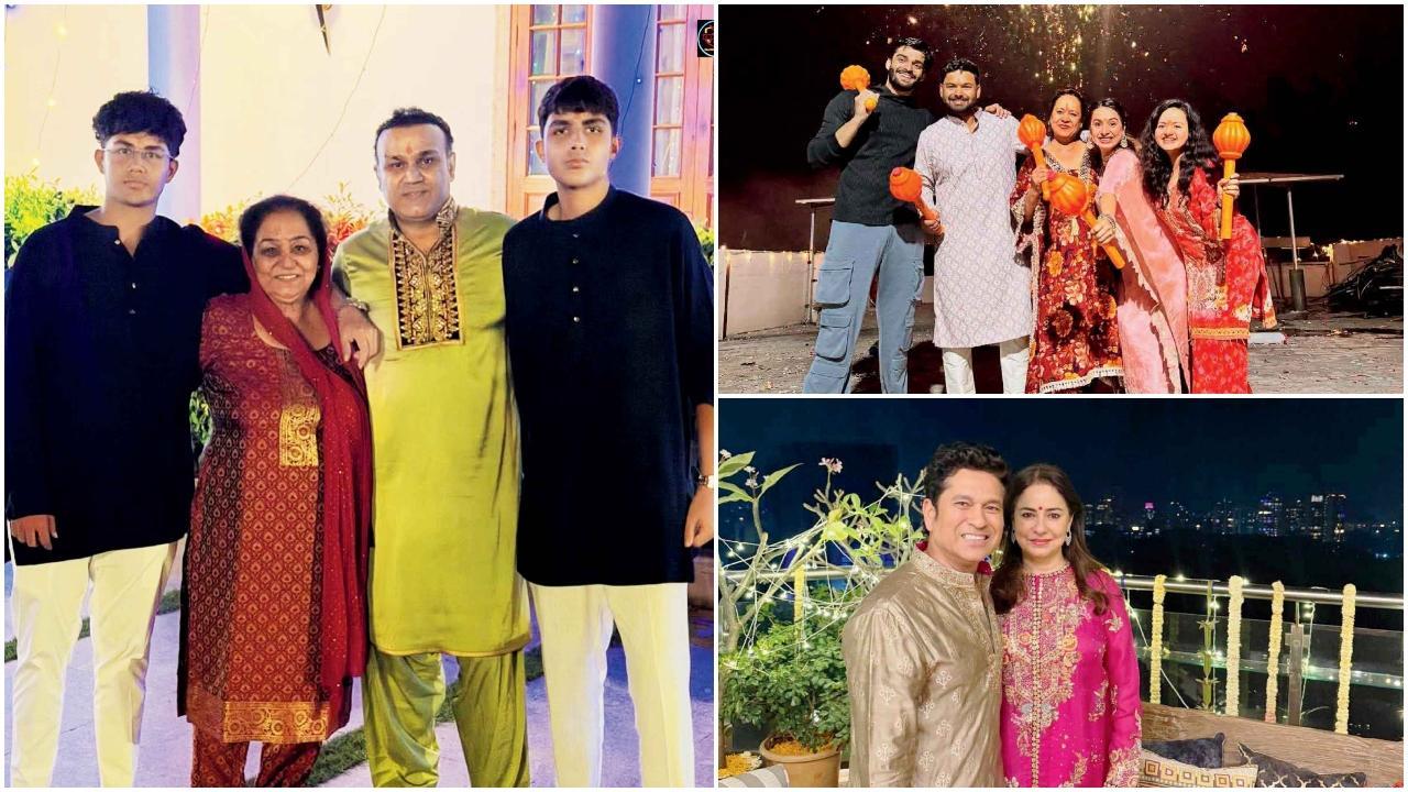 રમતવીરોનું દિવાળી-સેલિબ્રેશન