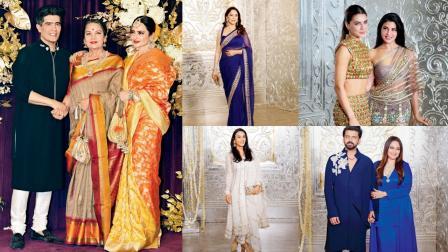 ડિઝાઇનર મનીષ મલ્હોત્રાની દિવાલી-પાર્ટીમાં સેલેબ્ઝનો જમાવડો