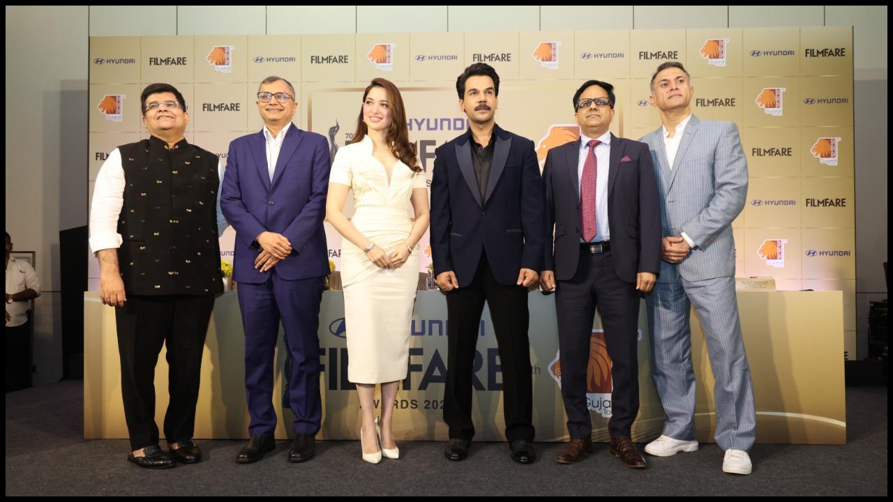 ફિલ્મફેરે મુંબઈમાં એક પ્રેસ કોન્ફરન્સનું આયોજન કર્યું