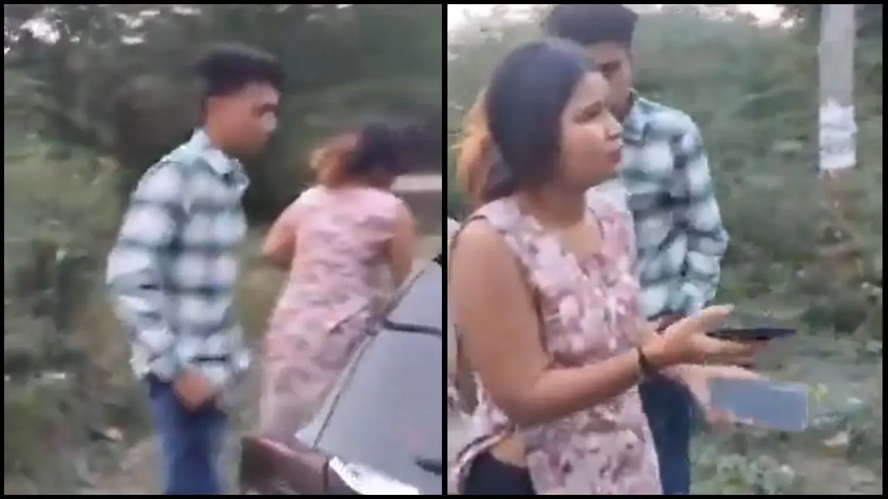 વાયરલ વીડિયોનો સ્ક્રીનગ્રૅબ (તસવીર સૌજન્ય: સોશિયલ મીડિયા)