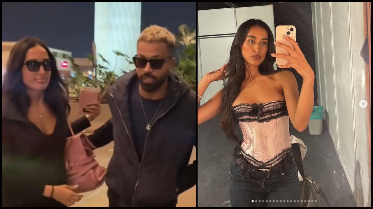 હાર્દિક પંડ્યા અને માહિકા શર્મા (તસવીર: સોશિયલ મીડિયા)