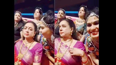 ફૅને સેલ્ફી લેવાની ટ્રાય કરી એટલે હેમા માલિનીનું મોઢું ચડી ગયું