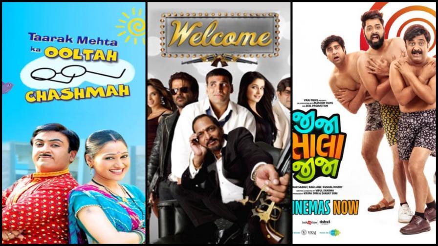 તારક મહેતા કા ઉલ્ટા ચશ્મા, વેલકમ અને જીજા સાલા જીજા ફિલ્મ