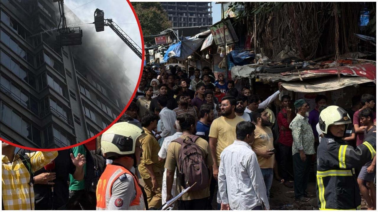 મુંબઈ: જોગેશ્વરીની બિલ્ડીંગમાં લાગી ભીષણ આગ- રહેવાસીઓ ગભરાયા