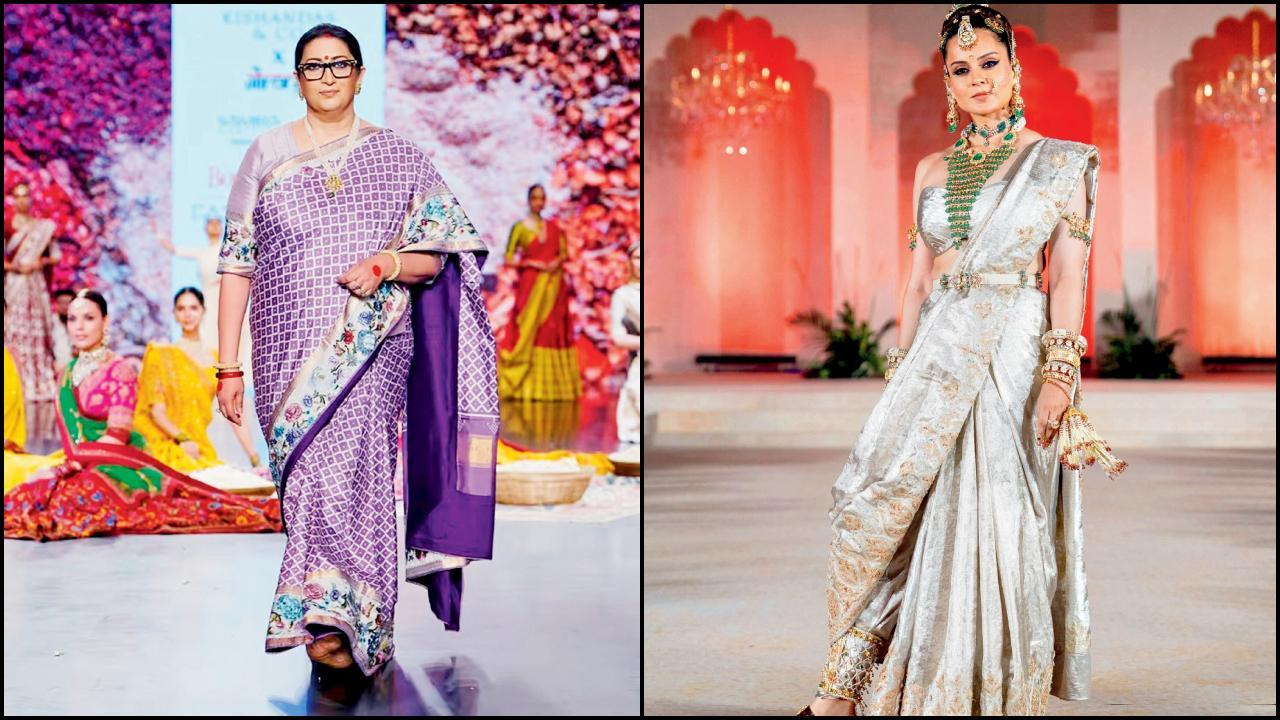 સ્મૃતિ ઈરાની અને કંગના રનૌત