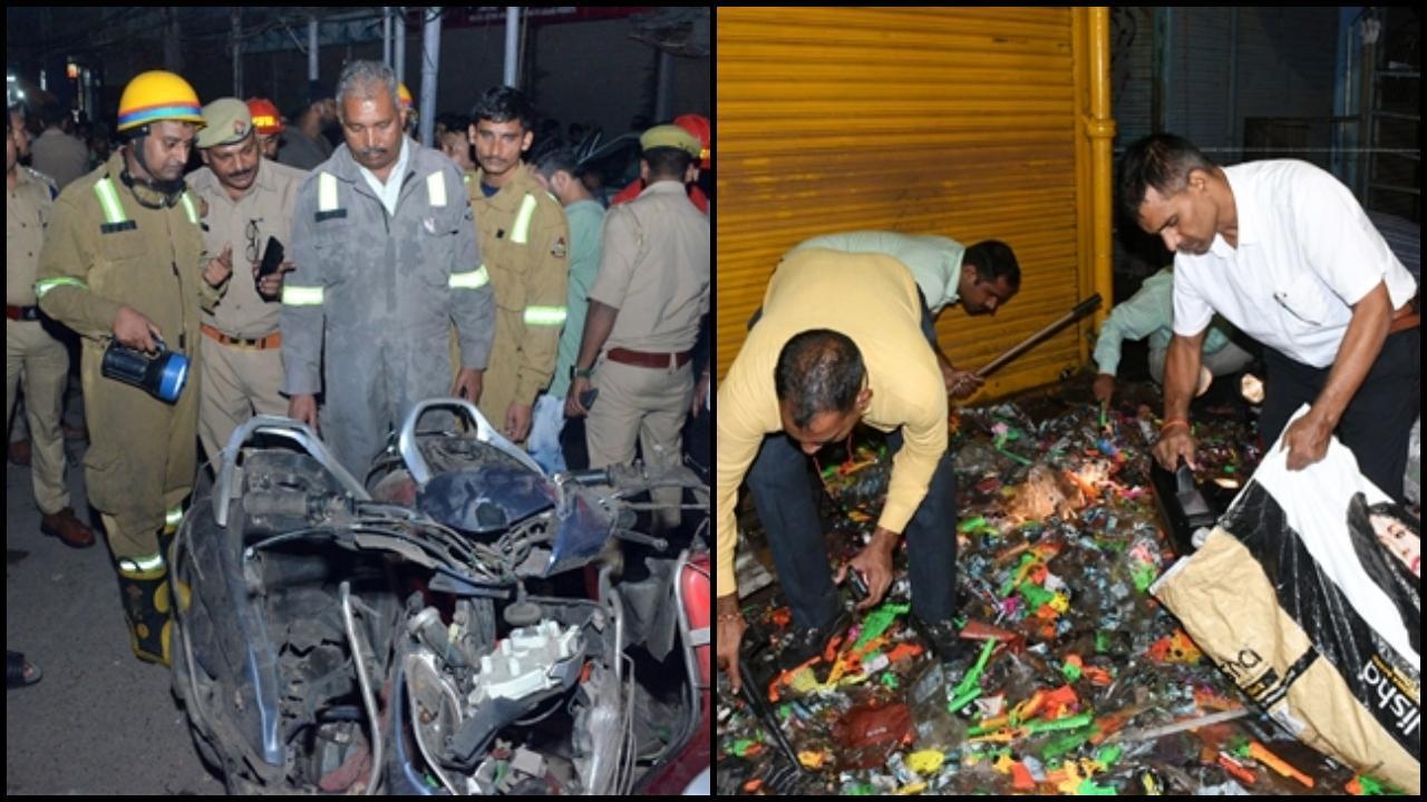 કાનપુર બ્લાસ્ટ (તસવીર સૌજન્ય: એજન્સી) 