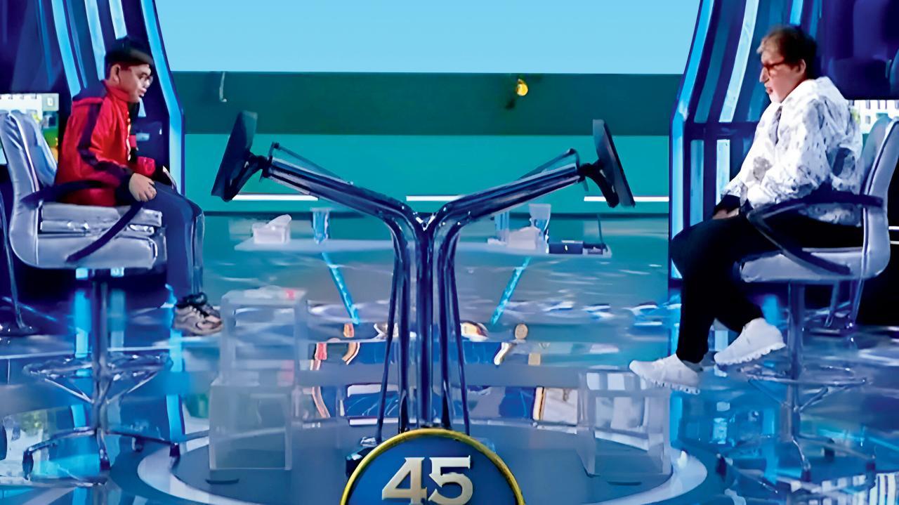 KBCમાં આવેલું બાળક અને અમિતાભ બચ્ચન
