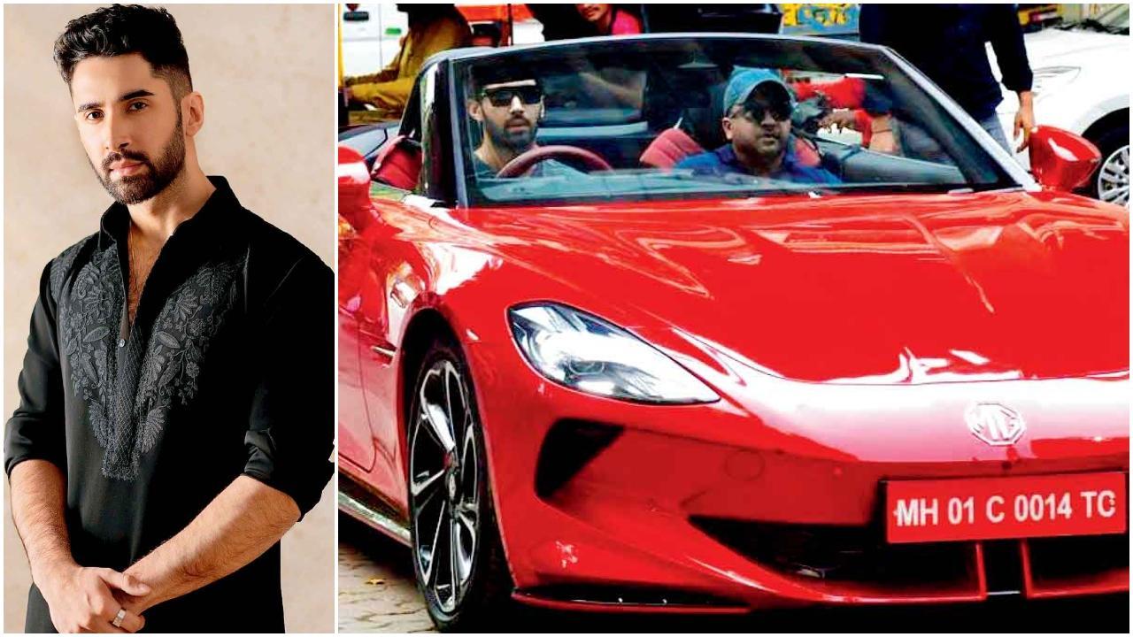 લક્ષ્ય લાલવાણીએ ૮૦ લાખની લક્ઝરી સ્પોર્ટ્સ કાર ખરીદી