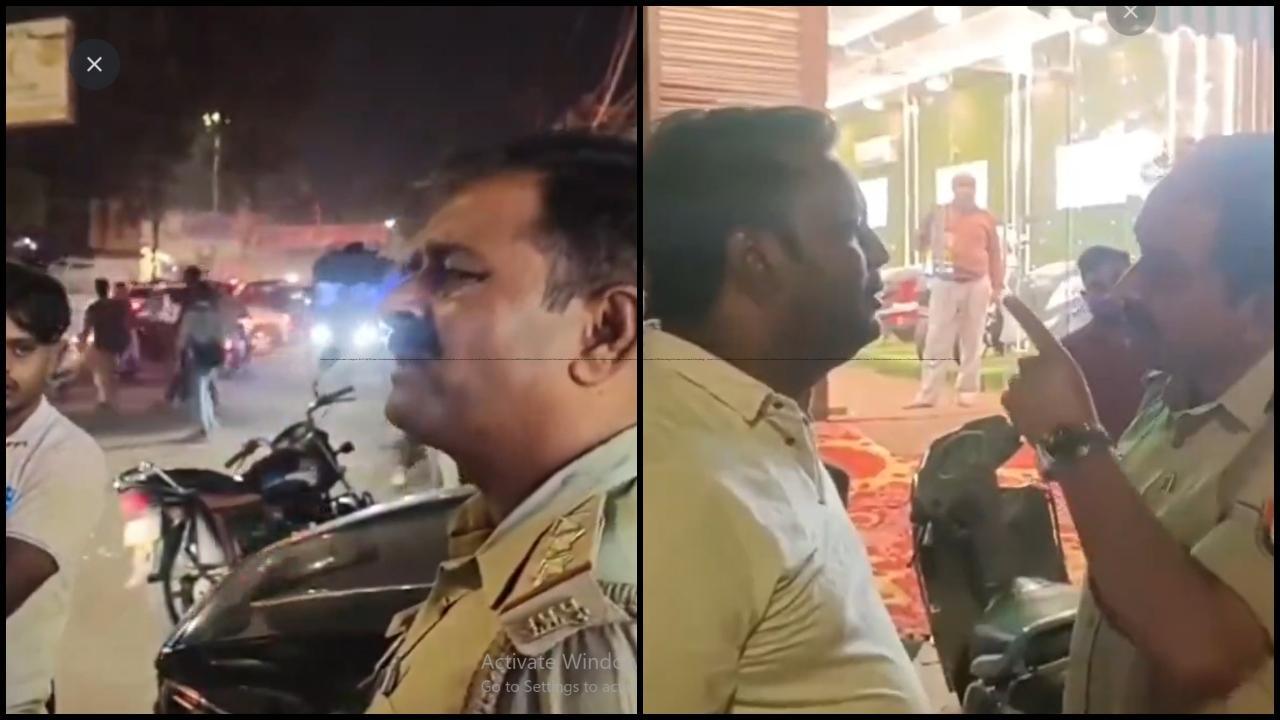 વાયરલ વીડિયોનો સ્ક્રીનગ્રૅબ (તસવીર સૌજન્ય: સોશિયલ મીડિયા) 