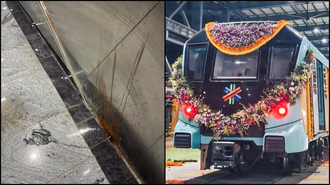 મુંબઈ મેટ્રો પરિસરમાં લોકોએ ગંદકી કરવાનું શરૂ કર્યું હોવાનો દાવો