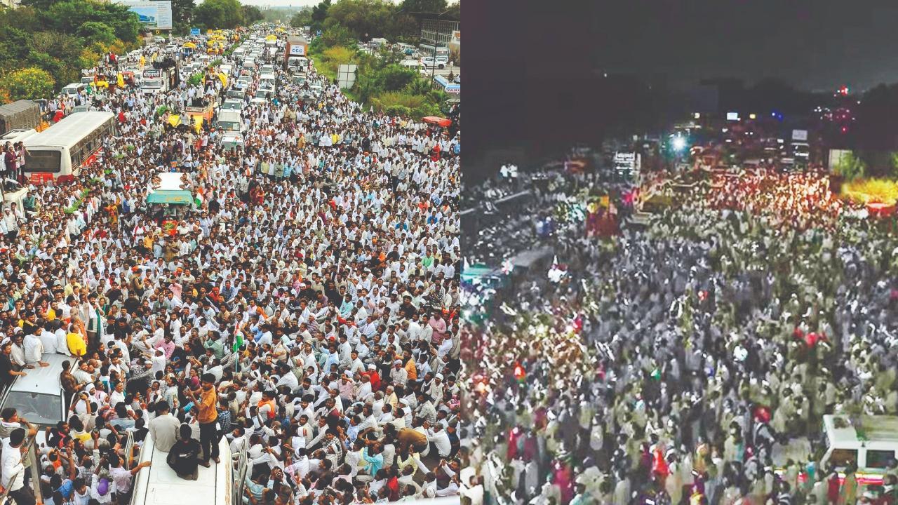 ખેડૂતોની લોન સંપૂર્ણપણે માફ કરવામાં આવે એવી માગણી સાથે પ્રહાર જનશક્તિ પાર્ટીના કાર્યકરો અને ખેડૂતોએ ગઈ કાલે નાગપુર-હૈદરાબાદ નૅશનલ હાઇવે બ્લૉક કર્યો હતો અને મોડી રાત સુધી તેઓ હટ્યા નહોતા.