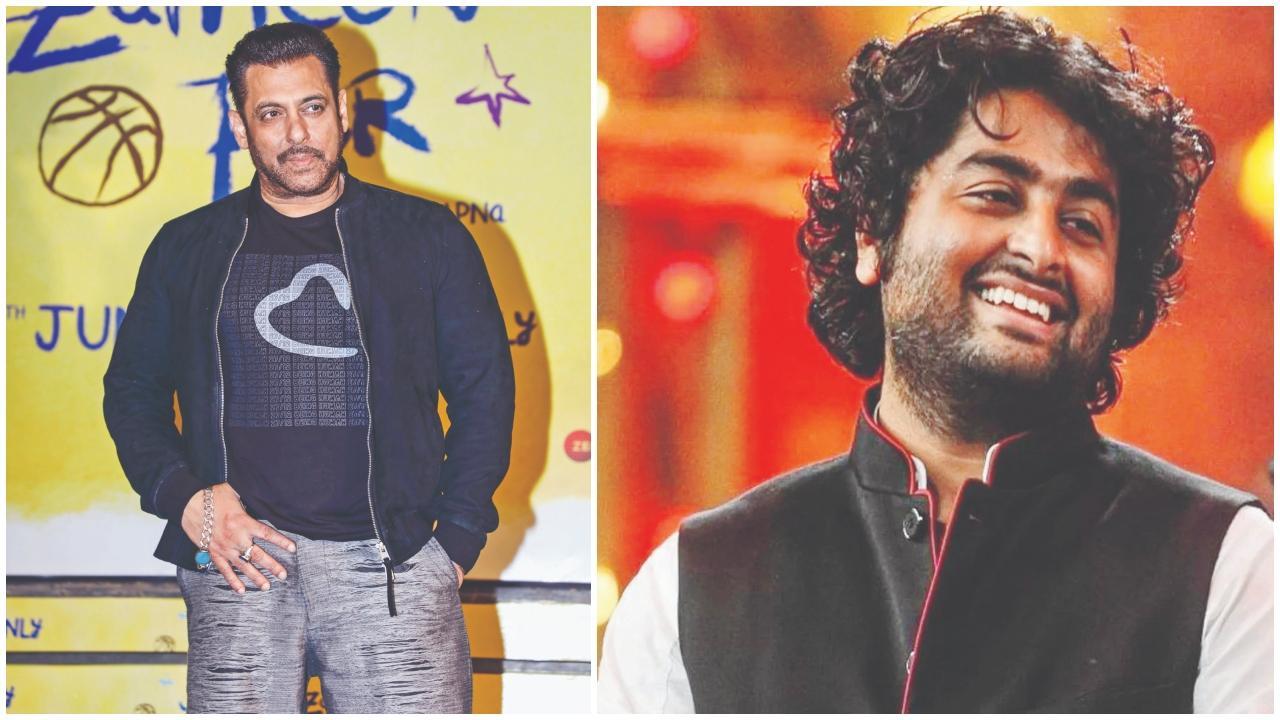 સલમાન ખાન અને સિંગર અરિજિત સિંહ