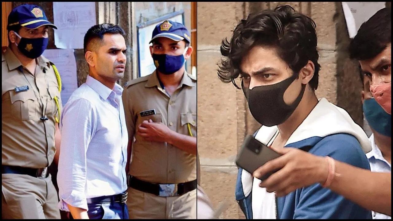 સમીર વાનખેડે અને આર્યન ખાન ફાઇલ તસવીર (સૌજન્ય: મિડ-ડે)