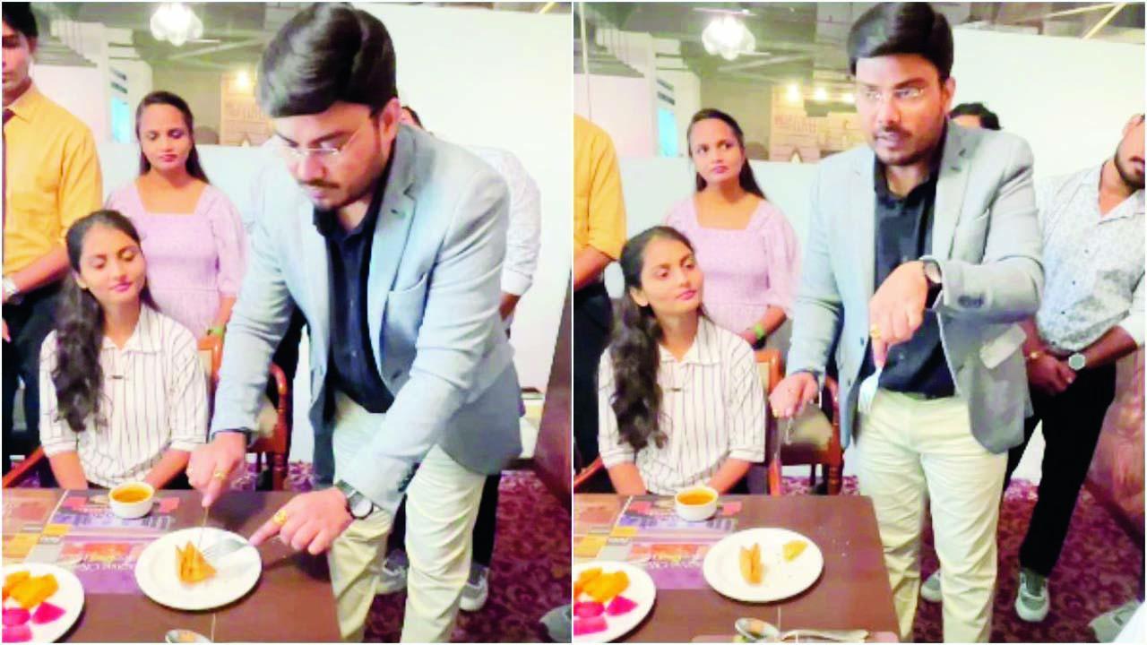 વાયરલ વીડિયોમાંથી સ્ક્રીન શૉટ