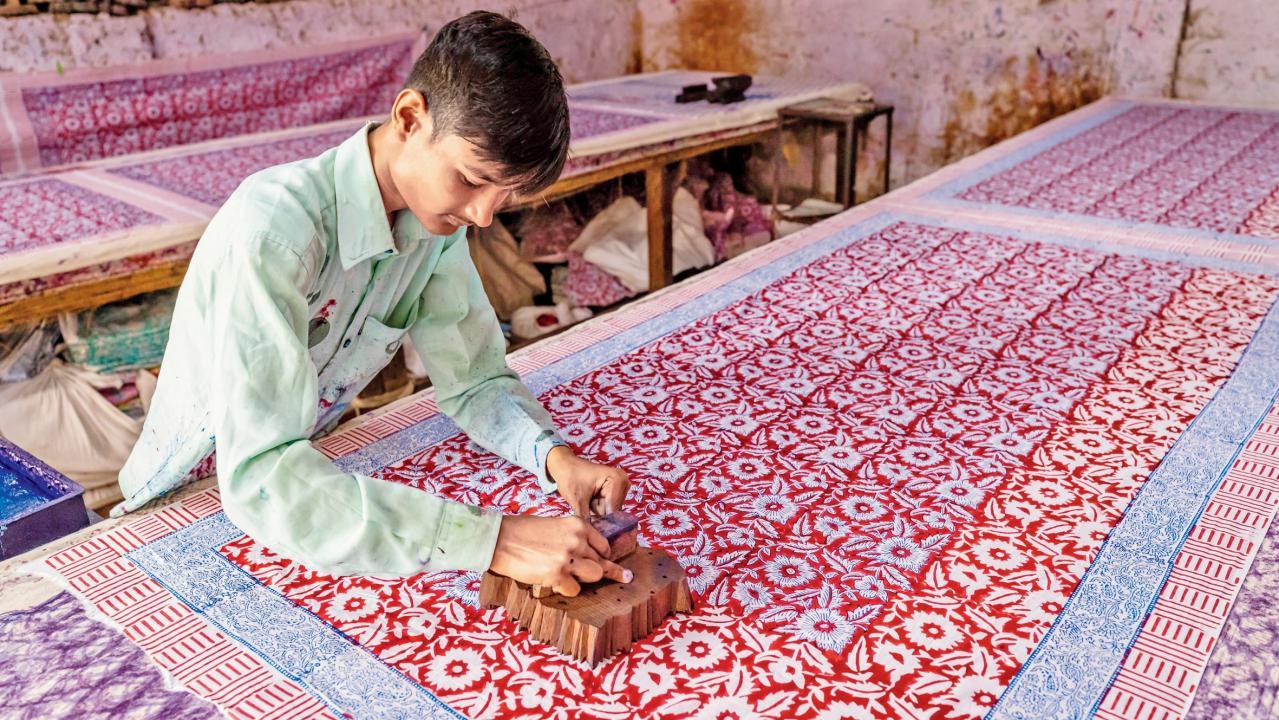 સાંગાનેરી પ્રિન્ટ