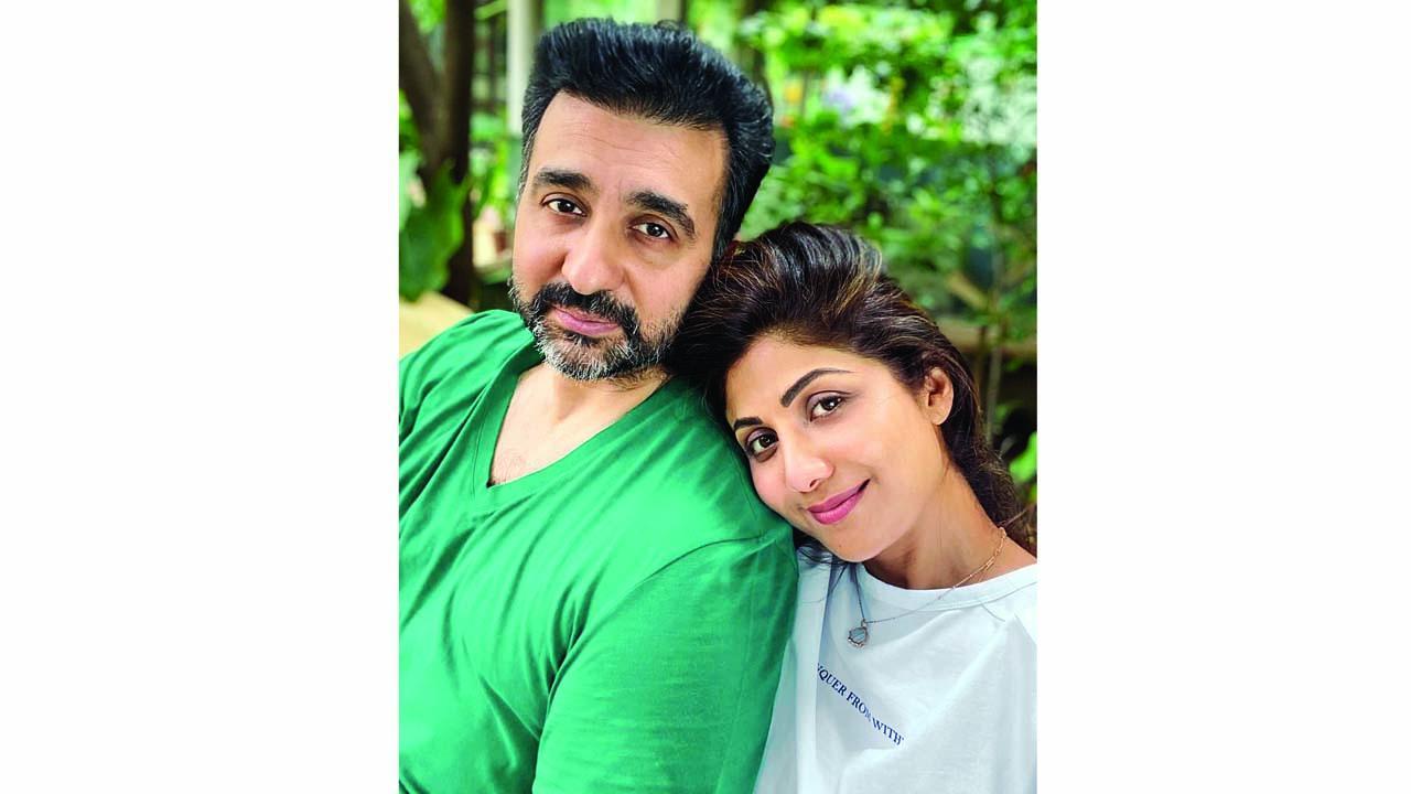 રાજ કુન્દ્રા અને તેની પત્ની બૉલીવુડ-ઍક્ટ્રેસ શિલ્પા શેટ્ટી