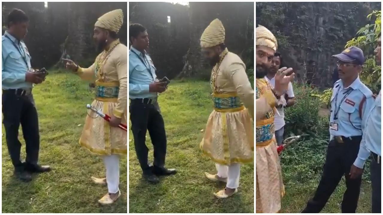 વાયરલ વીડિયોમાંથી સ્ક્રીન શૉટ