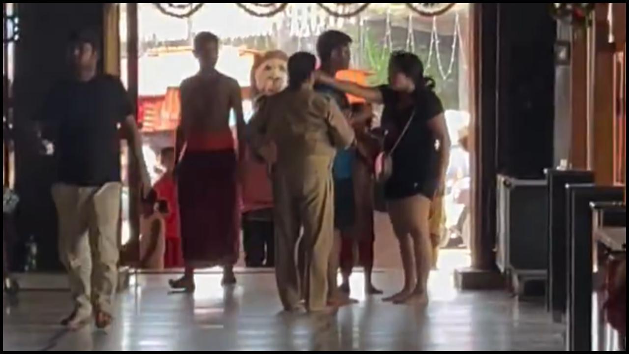 વાયરલ વીડિયોનો સ્ક્રીનગ્રૅબ (તસવીર સૌજન્ય: સોશિયલ મીડિયા) 