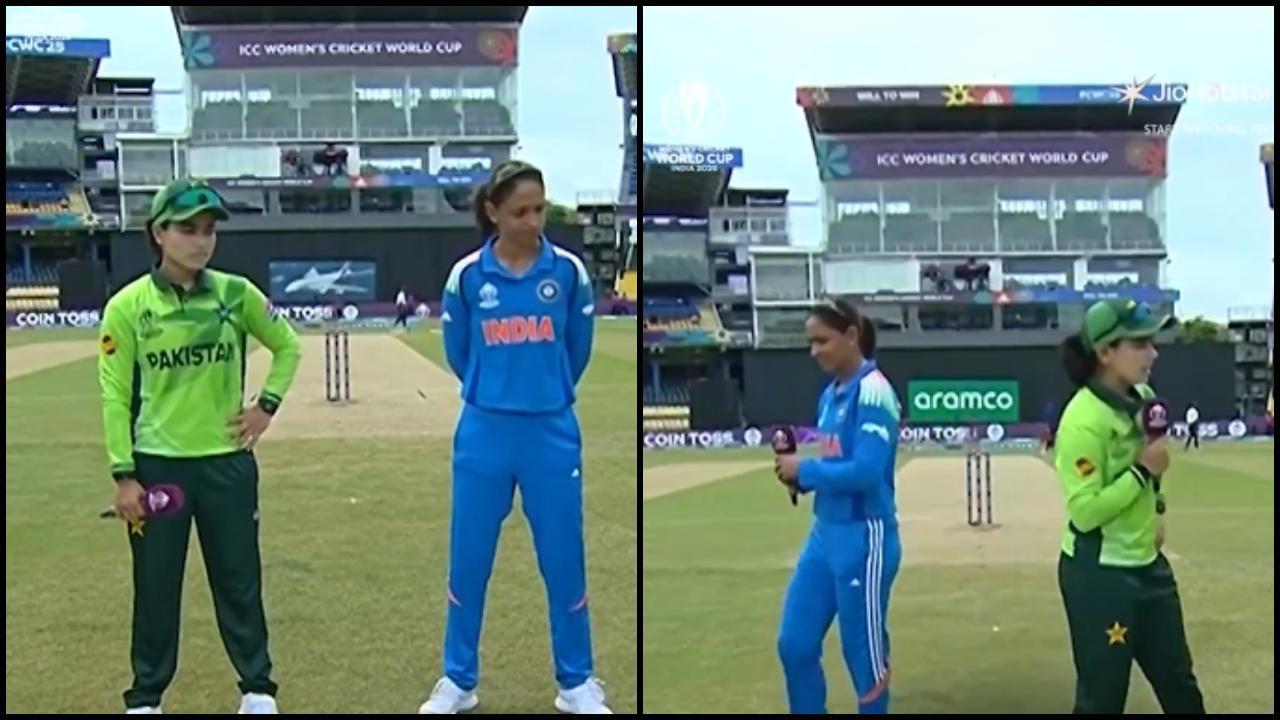 બન્ને મહિલા કૅપ્ટને પણ હાથ ન મિલાવ્યા (તસવીર: X)