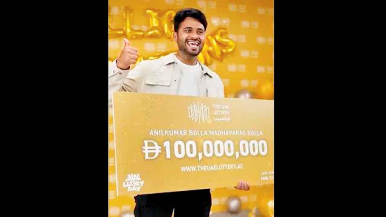 ૨૯ વર્ષના ભારતીય યુવકને UAEમાં લાગી ૨૪૦ કરોડ રૂપિયાની લૉટરી