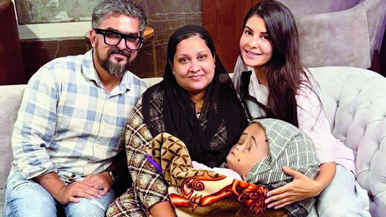 જૅકલિન ફર્નાન્ડિસ હાલમાં એક એવા બાળકને મળી હતી જે રૅર ડિસઑર્ડરથી પીડિત છે