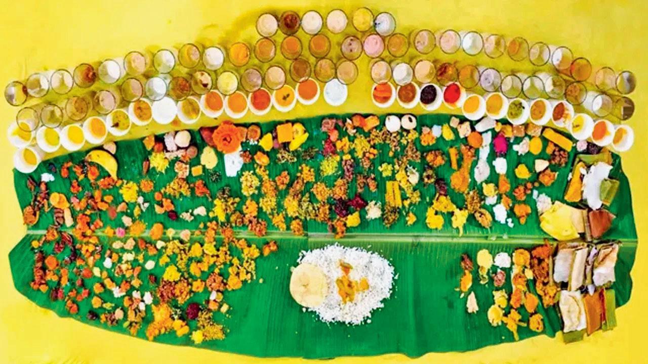 ઓણમની મિજબાની માટે ૩૩૯ વાનગીઓ બનાવવામાં આવી