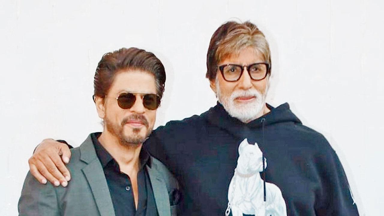 શાહરુખ ખાન અને અમિતાભ બચ્ચન
