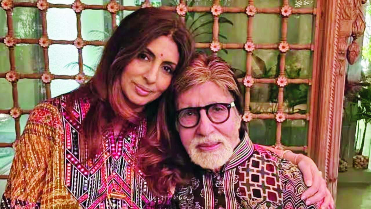 અમિતાભ બચ્ચન અને શ્વેતા બચ્ચન