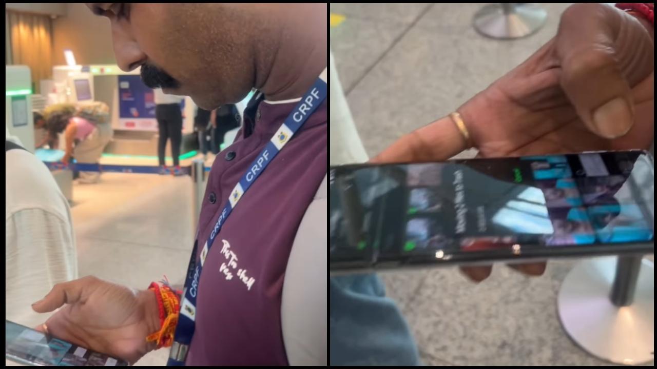 વાયરલ વીડિયોનો સ્ક્રીનગ્રૅબ (તસવીર સૌજન્ય: સોશિયલ મીડિયા) 