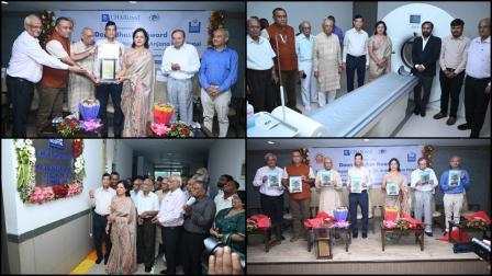 દર્દીઓના હાર્ટડીસીસના સમયસર નિદાન માટે ભારતમાં સૌપ્રથમ ચારુસેટ હૉસ્પિટલમાં અદ્યતન કાર્ડિયાક સીટી સ્કૅનર સિસ્ટમની સુવિધા ઉપલબ્ધ કરવામાં આવી છે.