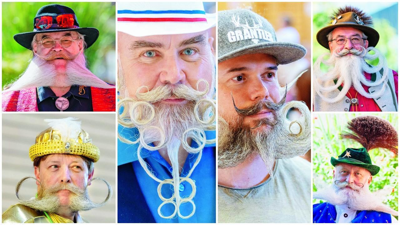 યુરોપિયનોની દાઢી મોટા ભાગે સૉલ્ટ-પેપર કે વાઇટ રંગની જ હોય છે