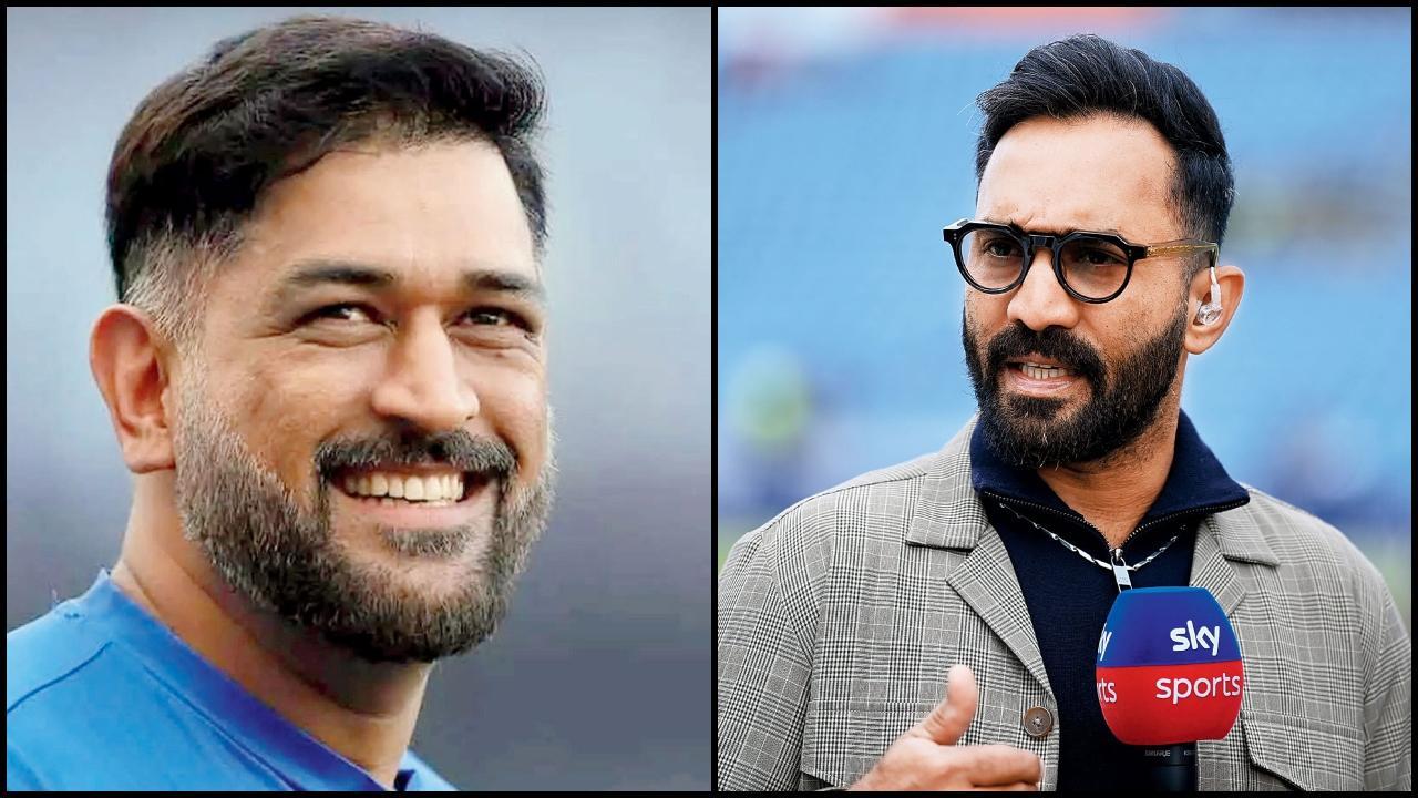 મહેન્દ્ર સિંહ ધોની, દિનેશ કાર્તિક