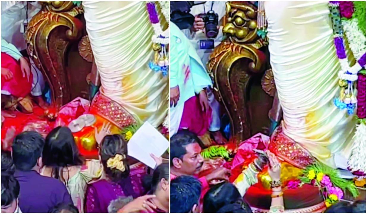 વાયરલ વીડિયોમાંથી સ્ક્રીન શૉટ