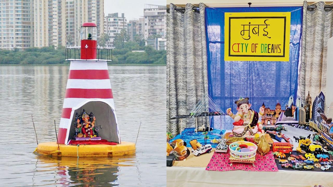 ક્યાંય નદીમાં તો ક્યાંય સિટીમાં બિરાજમાન છે બાપ્પા…જુઓ વાચકોના બાપ્પાની ઝલક