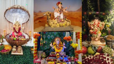 ગુજરાતી મિડ-ડે ડૉટ કૉમના વાચકોના ઘરે પધારેલા બાપ્પા