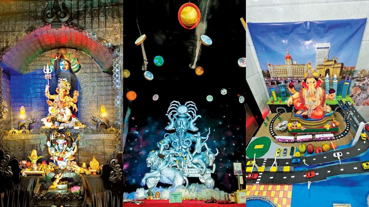 અવનવી અને અનોખી થીમવાળા ગણેશજી જોયા તમે?