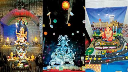 અવનવી અને અનોખી થીમવાળા ગણેશજી