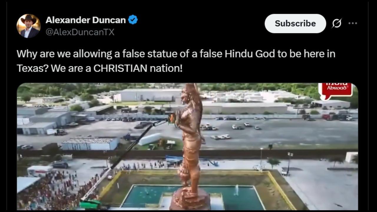 એલેક્ઝાન્ડર ડંકનની ટ્વિટ (તસવીર સૌજન્ય: સોશિયલ મીડિયા) 