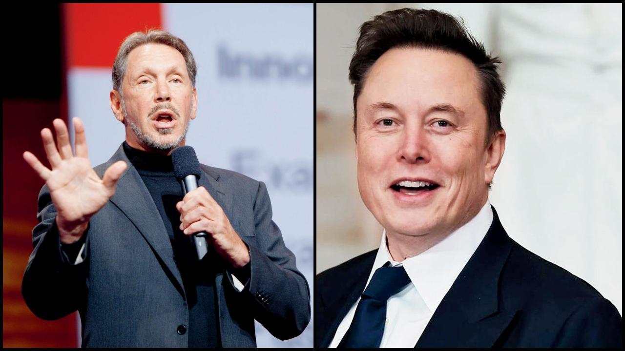 લૅરી એલિસન, ઈલૉન મસ્ક