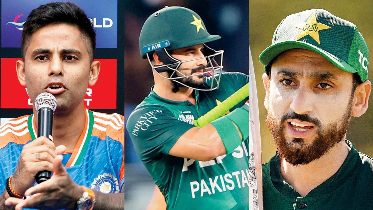 સૂર્યકુમાર યાદવ, સાહિબઝાદા ફરહાન, હારિસ રઉફ