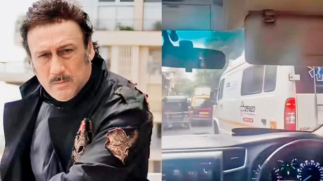 ટ્રાફિકની આ હાલત જોઈને જૅકી શ્રોફ અકળાઈ ગયો હ