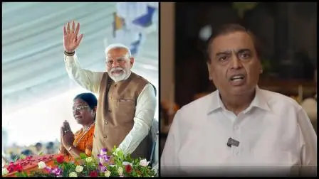 વડા પ્રધાન નરેન્દ્ર મોદી અને મુકેશ અંબાણી (તસવીર: X)